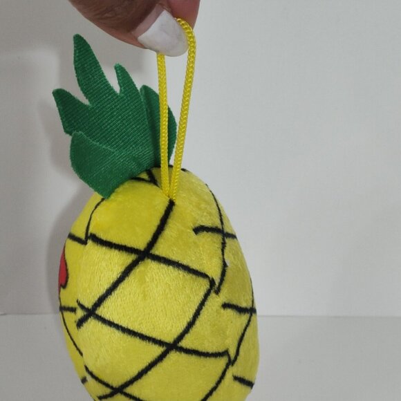 Classic Toy Co Pineapple With Sunglasses Plush Stuffed Animal Ages 3 & Up 6.5 in - Picture 3 of 6
